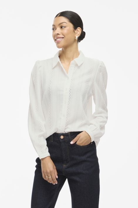 Vila vizania l/s shirt - noos